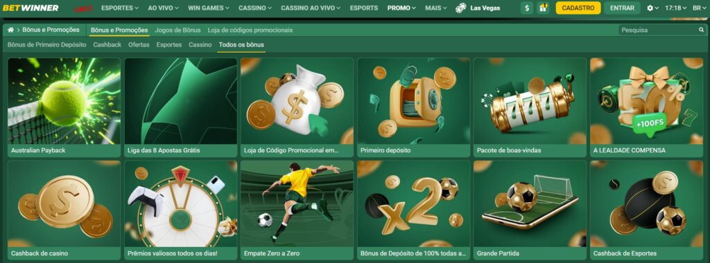 Bônus & Promoções