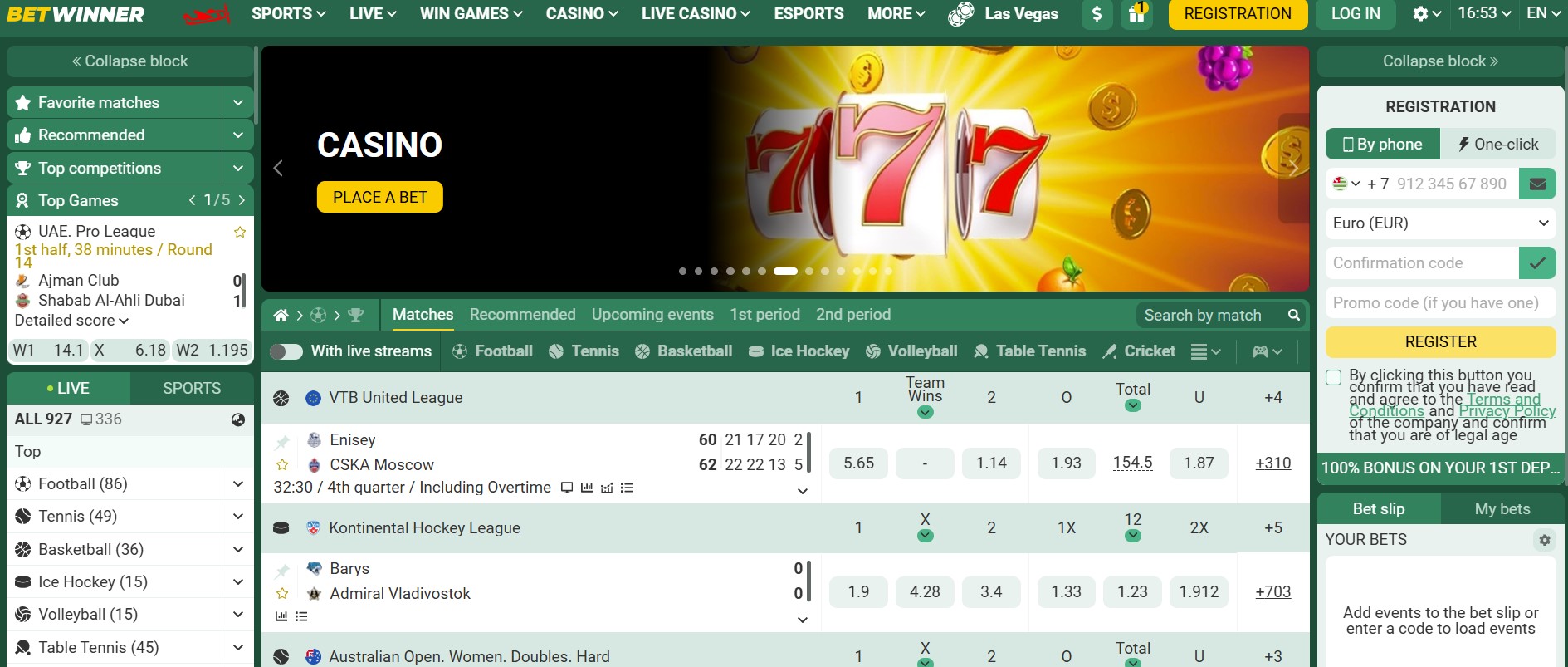 Betwinner Casino – Slots, Live Casino, Promotions